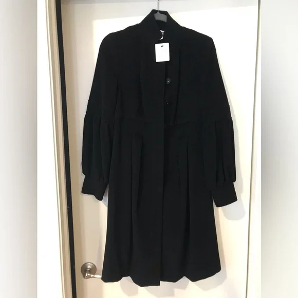 NWT Diane Von Furstenberg wool coat SZ 6 - Picture 4 of 16